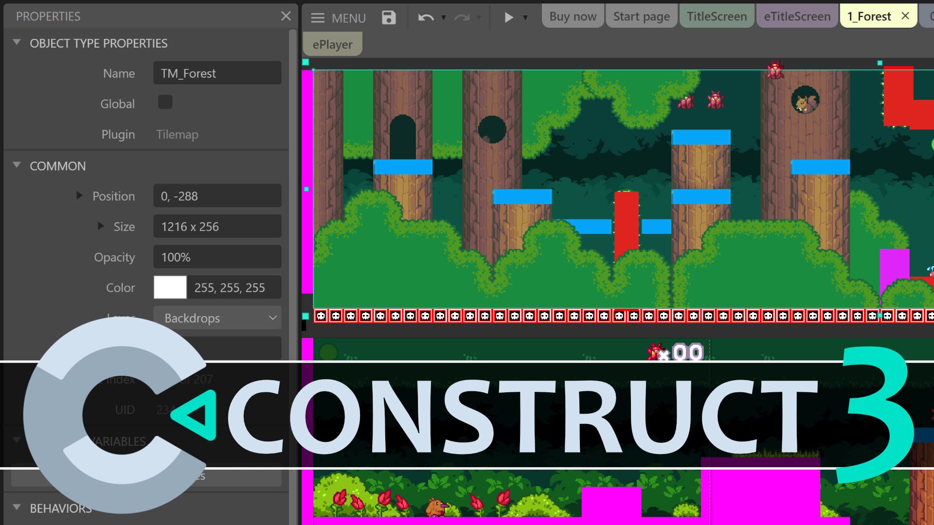 Construct Net Video Tutorial: How to Integrate the GameMonetize SDK with Construct 3